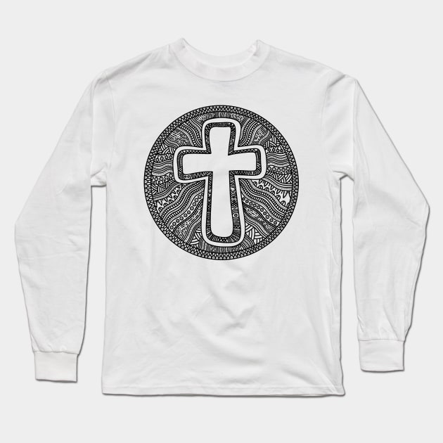 The Cross of the Lord and Savior Jesus Christ Long Sleeve T-Shirt by Reformer
